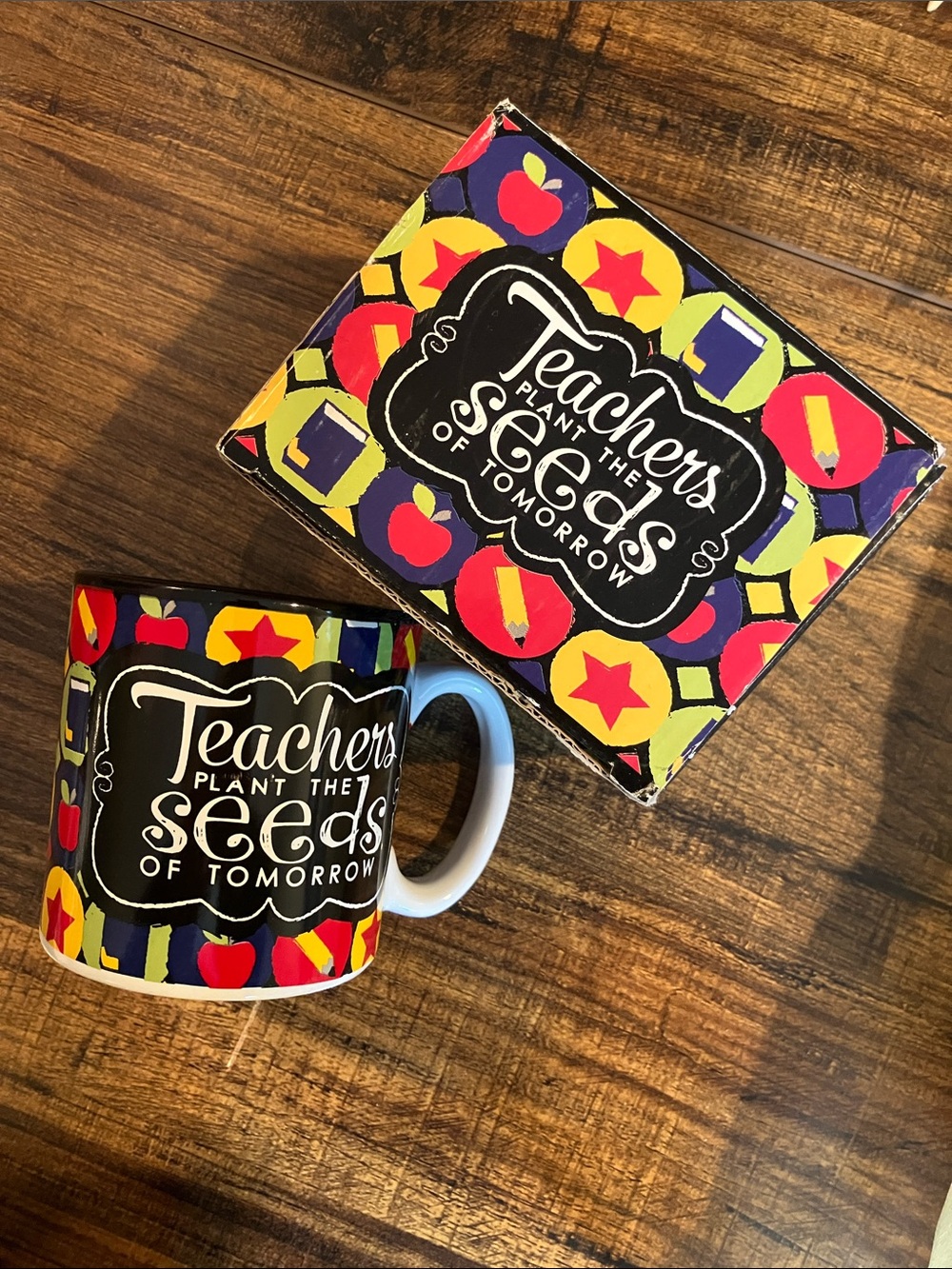 Teachers Plant the Seeds of Tomorrow Colorful Kids Mug